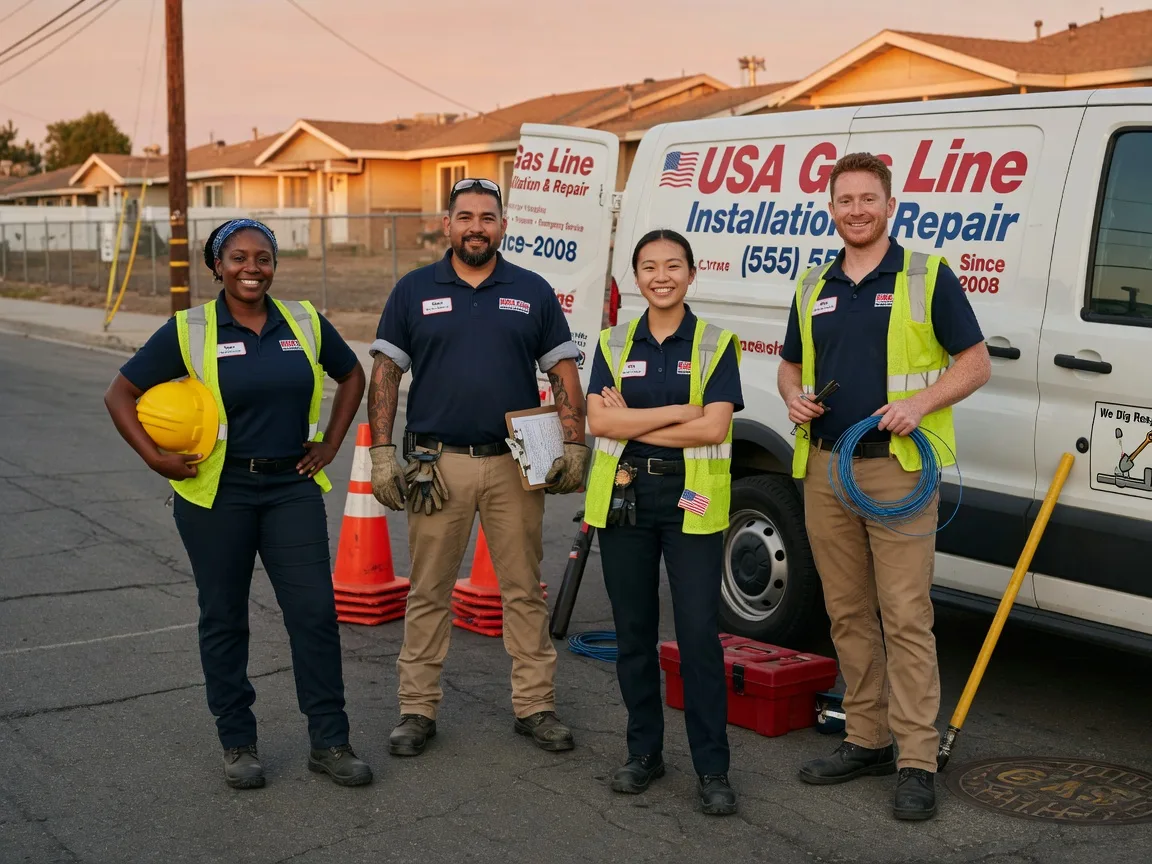 Gas Line Installation company in Sims, AR